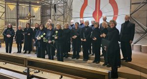 Kammerchor nach dem Auftritt